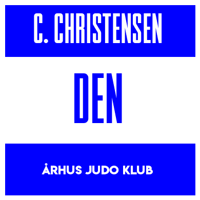 Rygnummer for Christine Bønnelykke Christensen