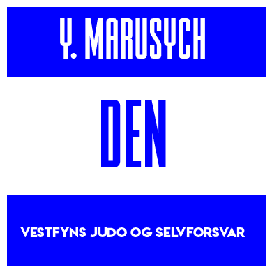 Rygnummer for Yelyzaveta Marusych