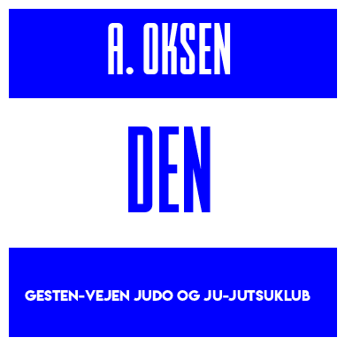 Rygnummer for Asbjørn Oksen