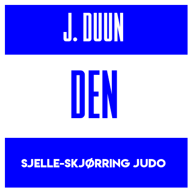 Rygnummer for Jakob Duun