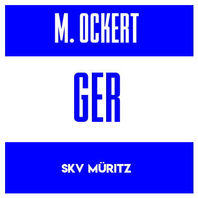 Rygnummer for Moritz Ockert