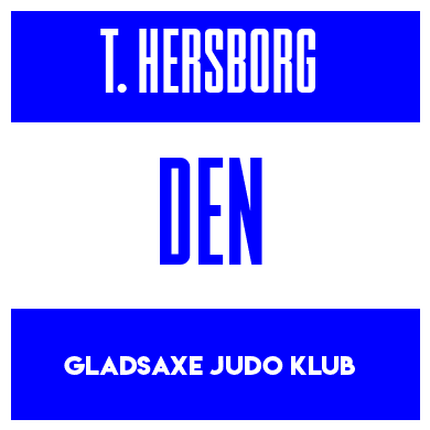 Rygnummer for Torben Hersborg