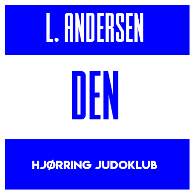 Rygnummer for Luca Vesterskov Andersen