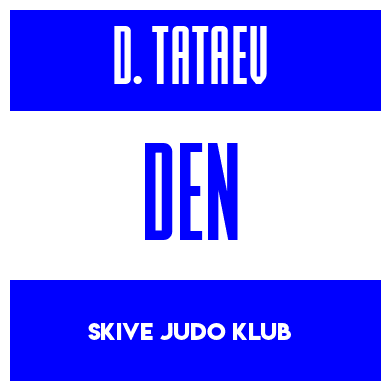Rygnummer for Daniel Tataev