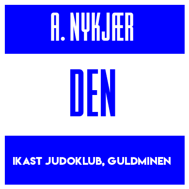 Rygnummer for Anders Nykjær