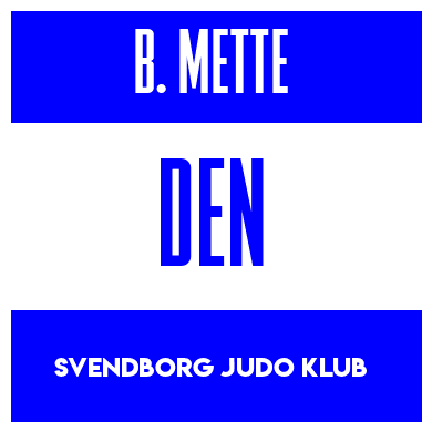 Rygnummer for Buus Mette