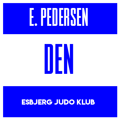Rygnummer for Emil Pedersen