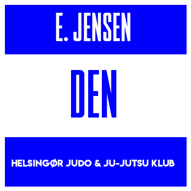 Rygnummer for Emil Jensen
