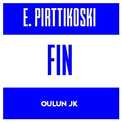 Rygnummer for Eino Pirttikoski