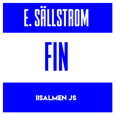 Rygnummer for Eemeli Sällstrom