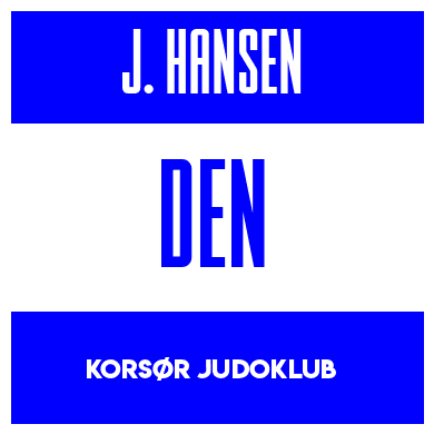 Rygnummer for Jonathan Børsen Hansen