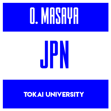 Rygnummer for Ogata Masaya