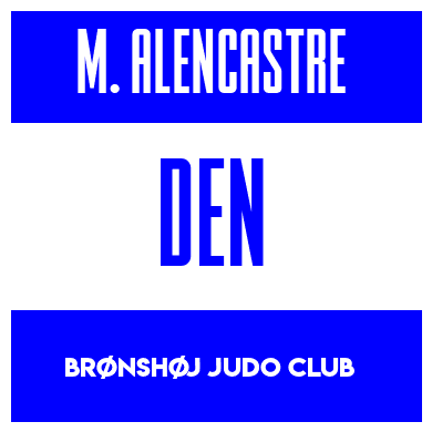 Rygnummer for Mateo Alencastre