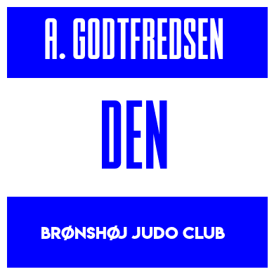 Rygnummer for Anton Godtfredsen