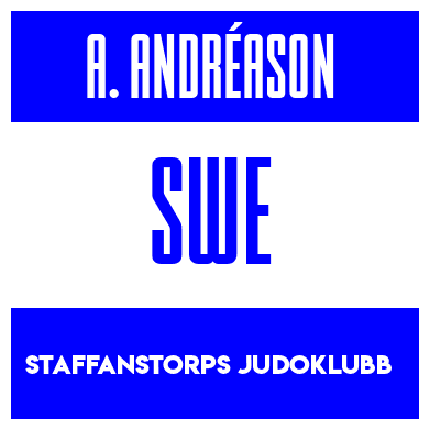 Rygnummer for Amanda Andréason