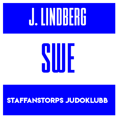 Rygnummer for John Lindberg