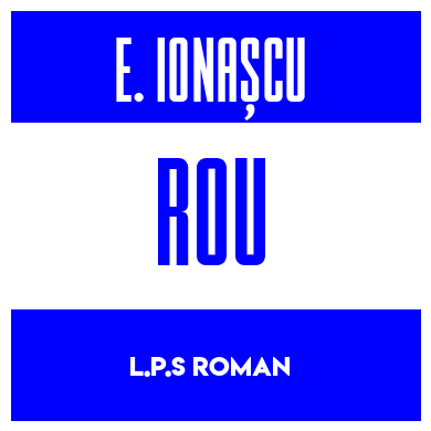 Rygnummer for Eduard-Stefan Ionașcu