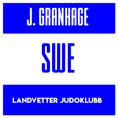 Rygnummer for Julius Hellquvist Granhage