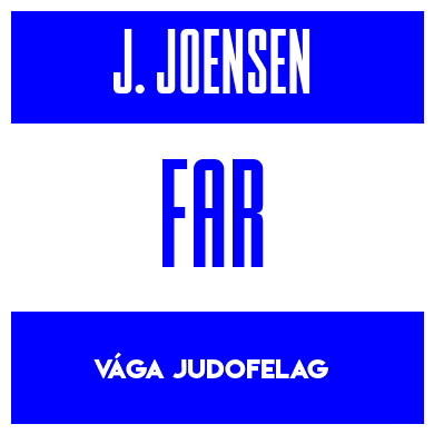 Rygnummer for Jóhannus Joensen