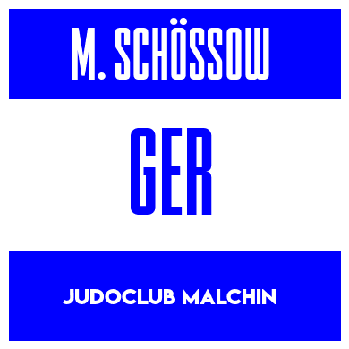 Rygnummer for Max Schössow