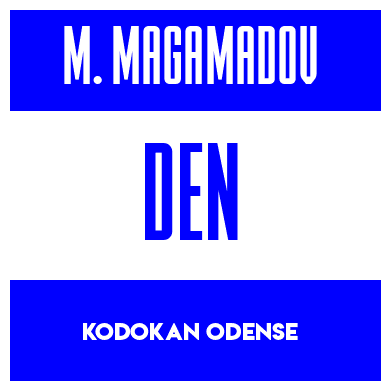 Rygnummer for Muatasim Magamadov