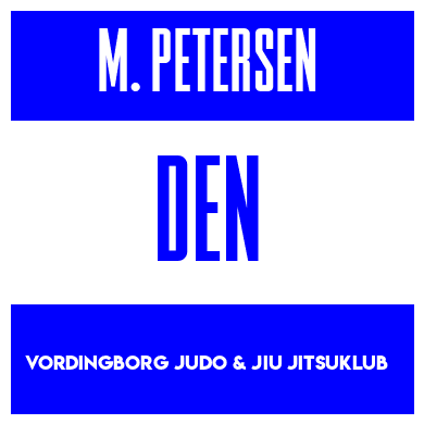 Rygnummer for Mikaz Petersen