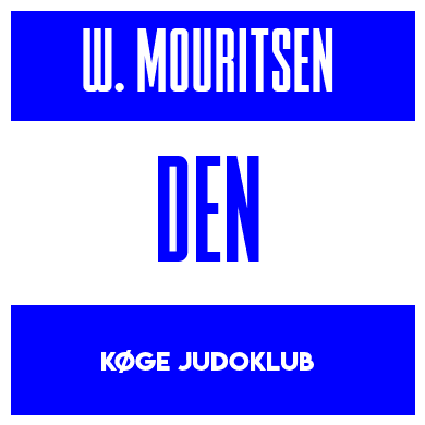 Rygnummer for William Mouritsen