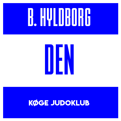 Rygnummer for Benedikt Hyldborg