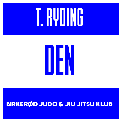 Rygnummer for Thea Ryding