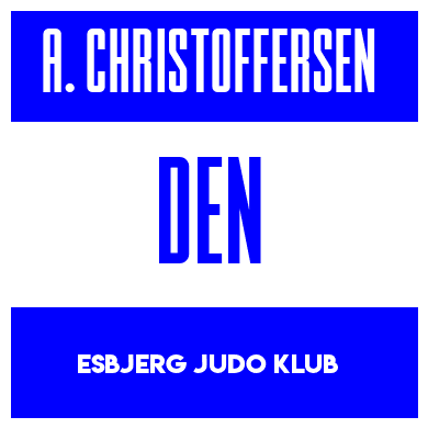 Rygnummer for Asger Christoffersen