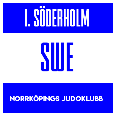 Rygnummer for Isabella Söderholm
