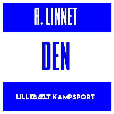 Rygnummer for Alfred Linnet