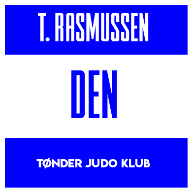 Rygnummer for Thor Rasmussen