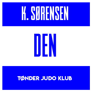 Rygnummer for Karen Sørensen