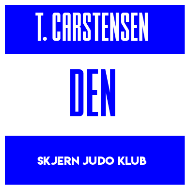 Rygnummer for Thor Kunz Carstensen