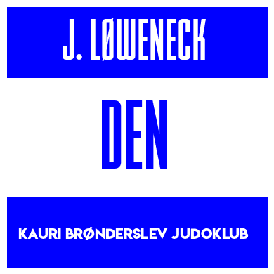 Rygnummer for John Løweneck