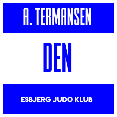 Rygnummer for Anders Termansen