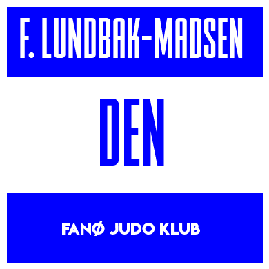 Rygnummer for Felix Lundbak-Madsen