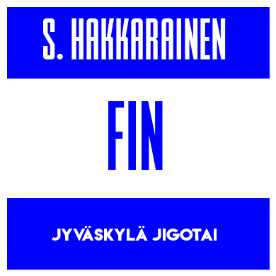 Rygnummer for Santeri Hakkarainen