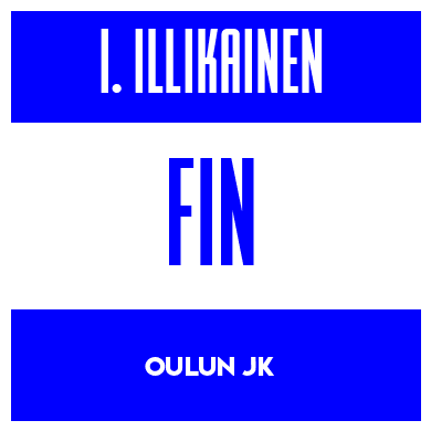 Rygnummer for Iivari Illikainen