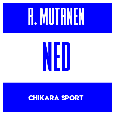 Rygnummer for Roope Mutanen