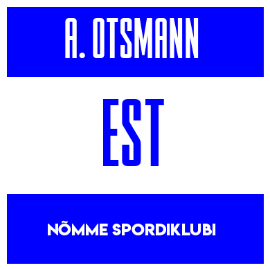 Rygnummer for Ats Otsmann