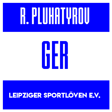 Rygnummer for Roman Pluhatyrov