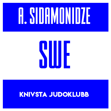 Rygnummer for Anzori Sidamonidze