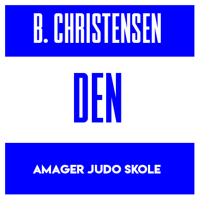Rygnummer for Bjarke Christensen