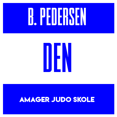 Rygnummer for Benjamin Spiel Pedersen
