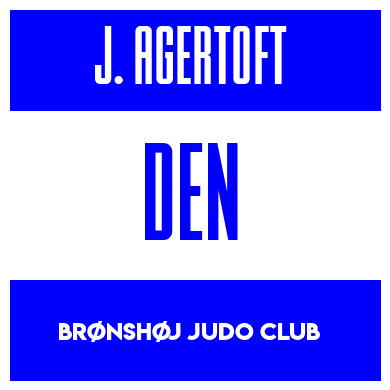 Rygnummer for Jacob Agertoft