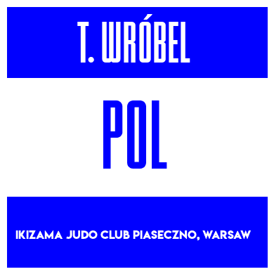 Rygnummer for Tomasz Wróbel