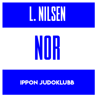 Rygnummer for Ludvig Nilsen