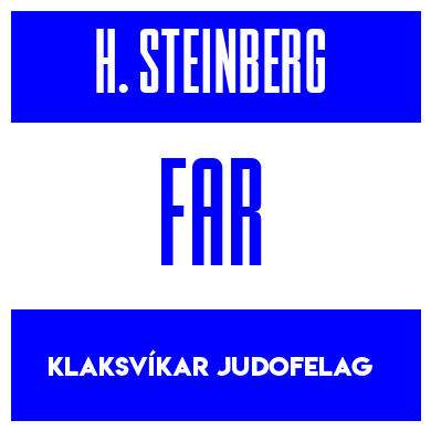 Rygnummer for Hanus Steinberg